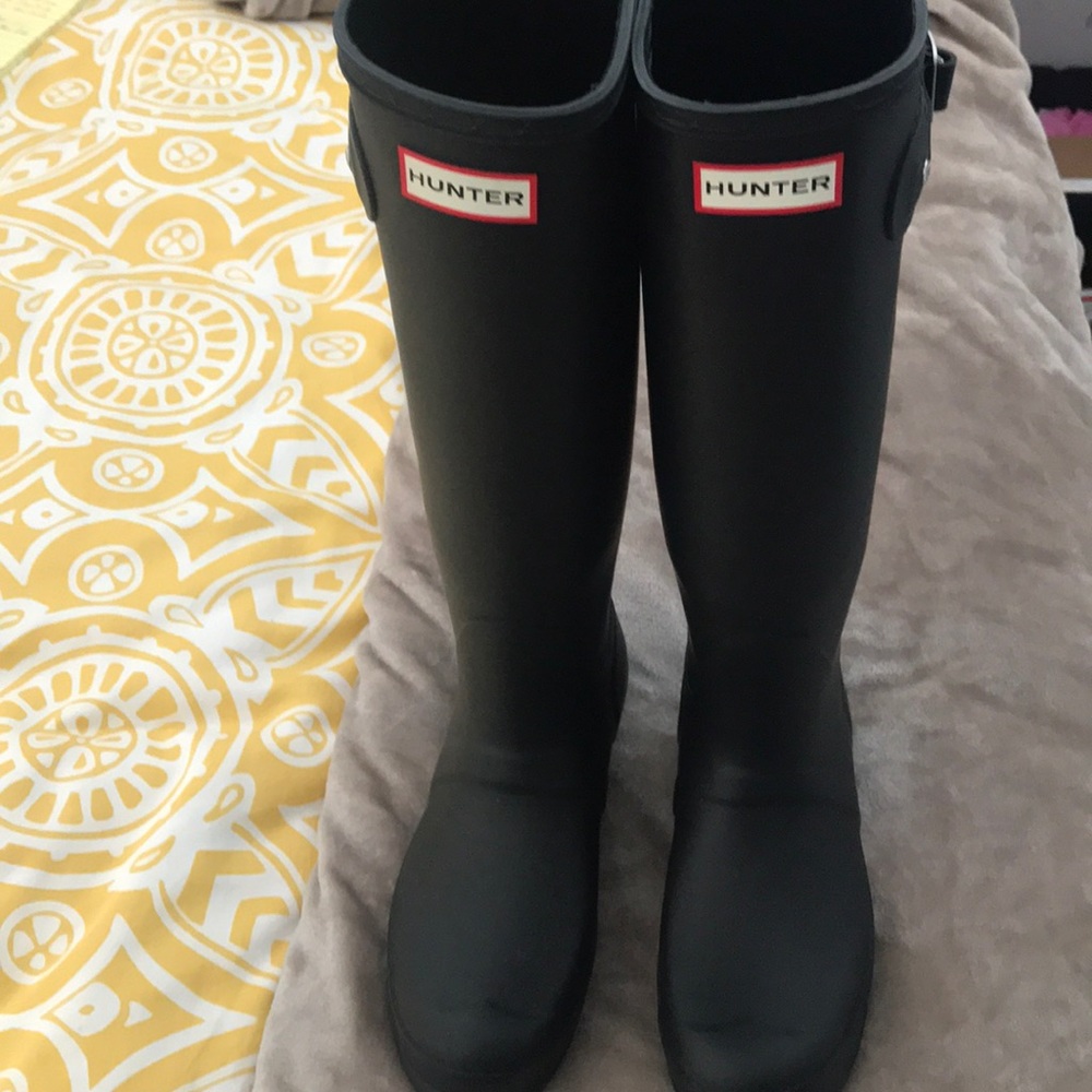 Hunter rain boots